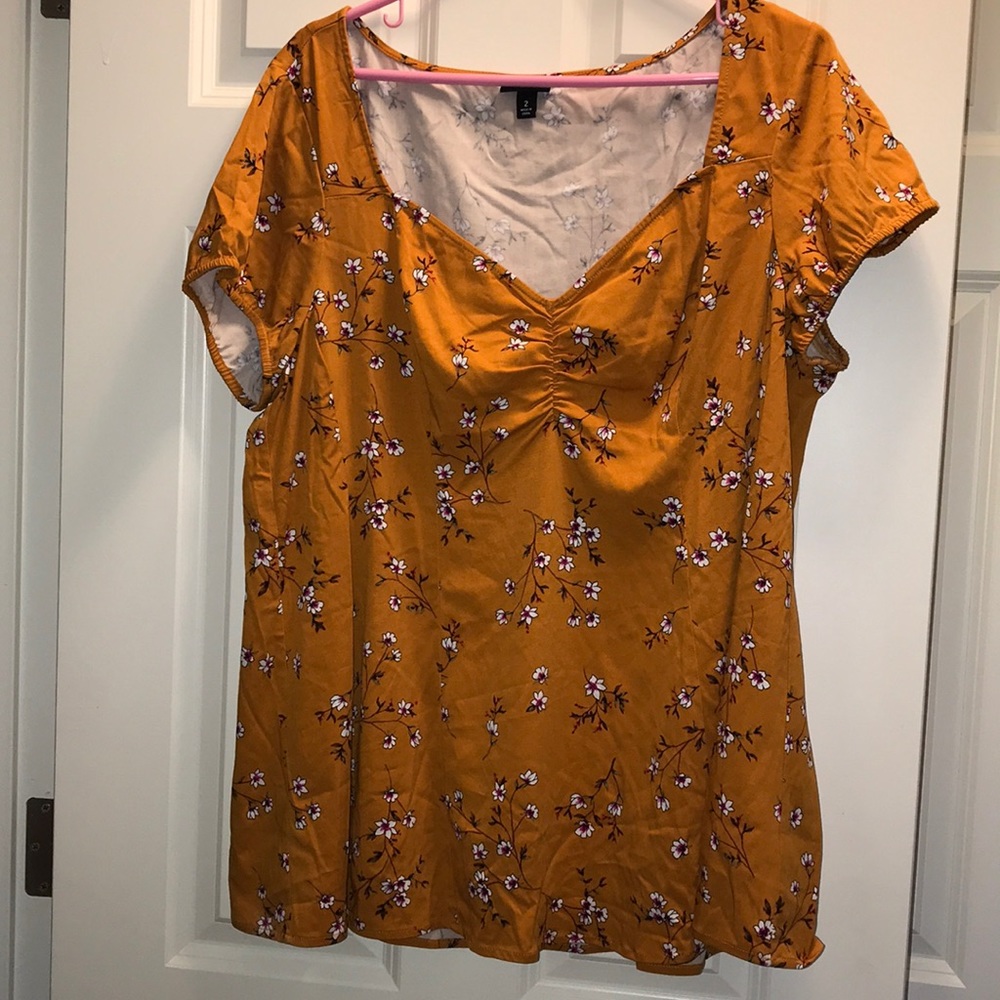 Torrid flower blouse